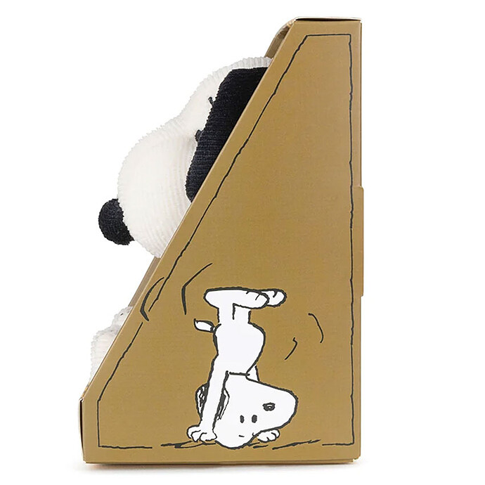 Avis Peluche Snoopy Mini en Velours Côtelé et Boîte Cadeau