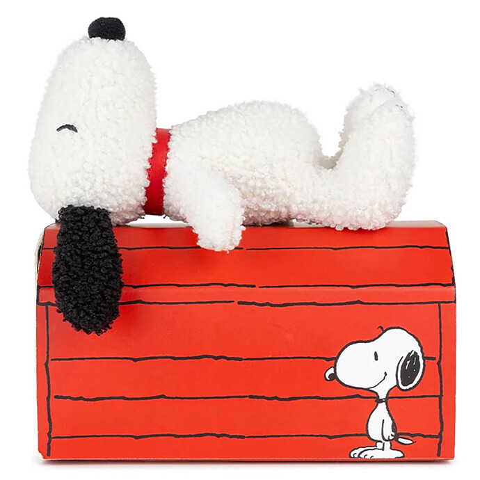 Peluche Snoopy Eco Tiny Teddy et Boîte Cadeau  Bon Ton Toys