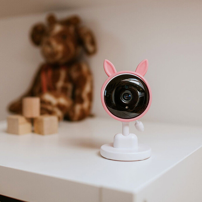 Ecoute-bébé Wi-Fi - Pink Rabbit mary's