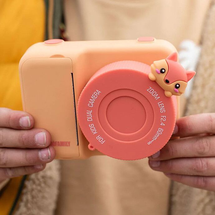 Avis Appareil Photo Numérique Zooprint - Renard