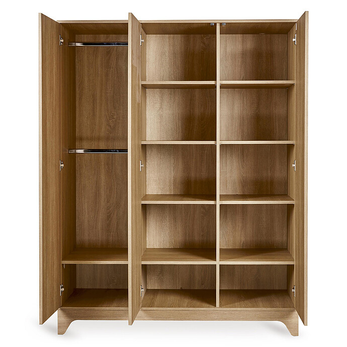 Armoire 3 Portes Tsugi XL - Honey Ash Quax