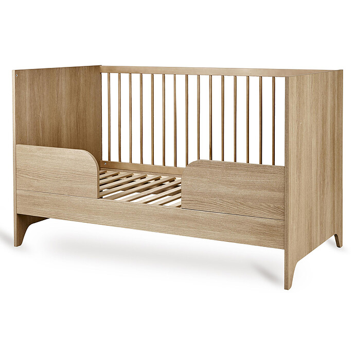 Lit Bébé Evolutif Tsugi Honey Ash - 70 x 140 cm pas cher