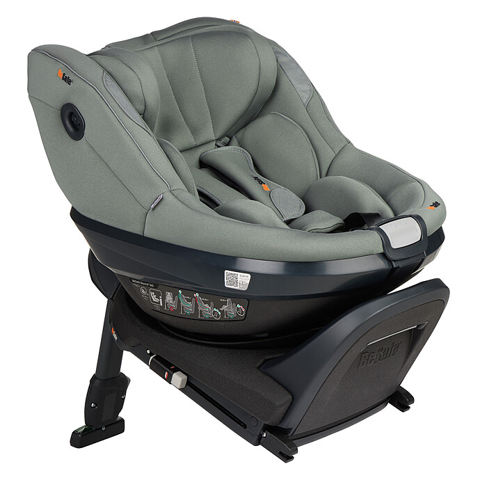 Pack Siège Auto Beyond² 360 Groupe 0+/1/2 i-Size + Base Beyond - Meadow Green Soft Breeze BeSafe