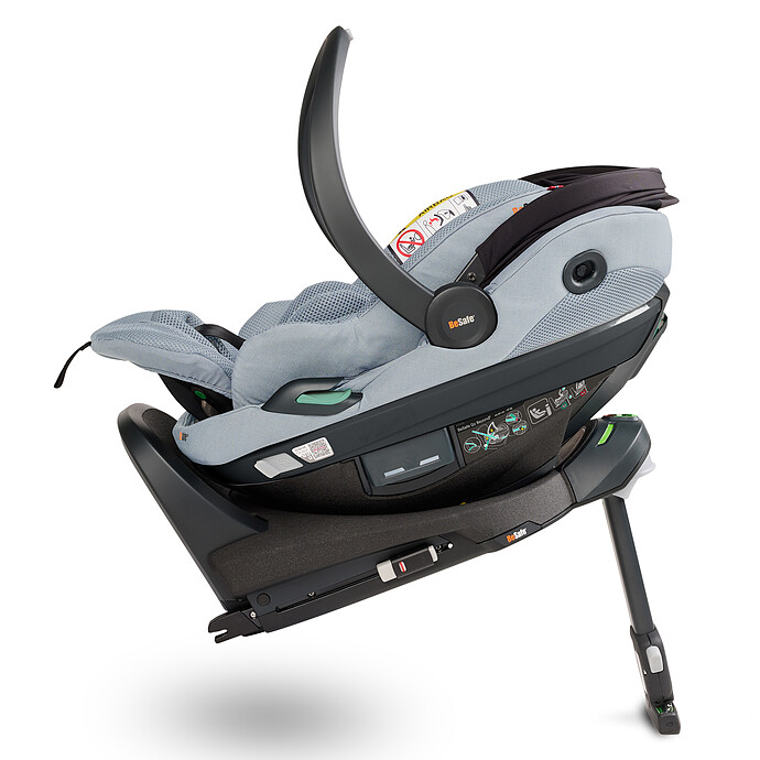 Pack Siège Auto Go Beyond² Groupe 0+ i-Size + Base Beyond - Peak Mesh BeSafe