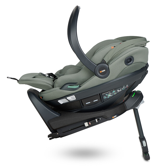 Pack Siège Auto Go Beyond² Groupe 0+ i-Size + Base Beyond - Meadow Green Soft Breeze BeSafe