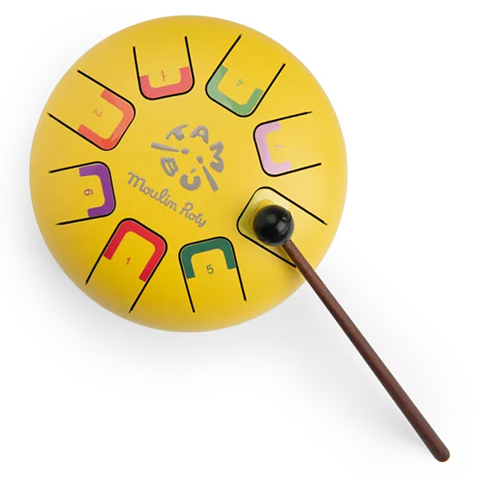 Petit Tambour à Languettes - Les Popipop Moulin Roty