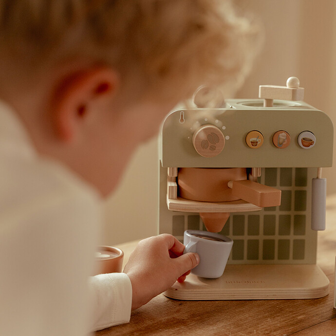 Machine à Café en Bois  pas cher