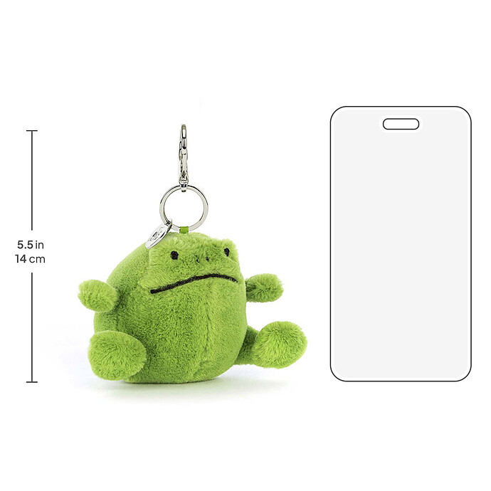 Avis Porte-clés Ricky Rain Frog 