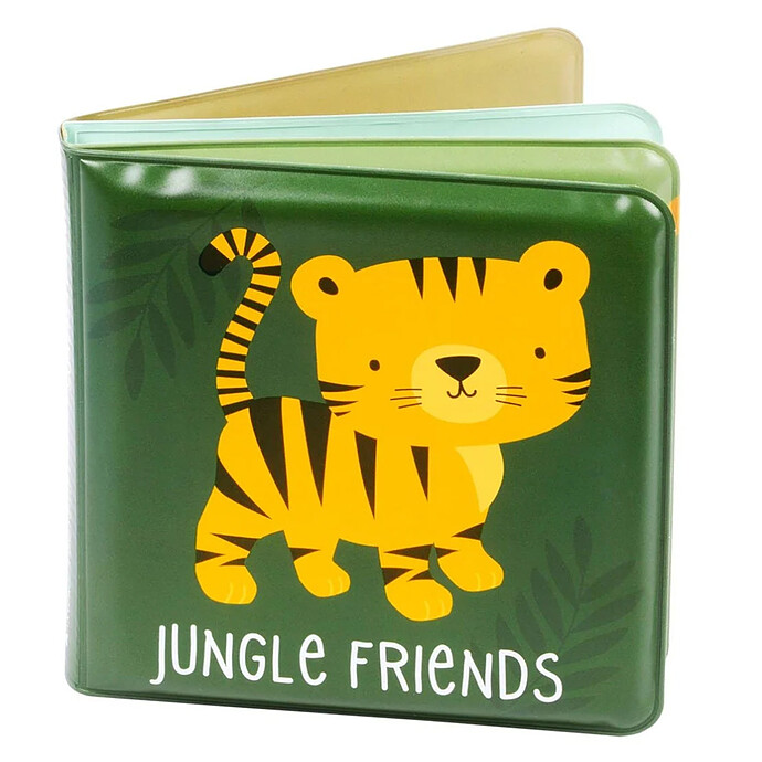 Livre de Bain les Amis de la Jungle A Little Lovely Company