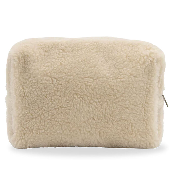 Achat Trousse de Toilette Léon - Teddy Beige