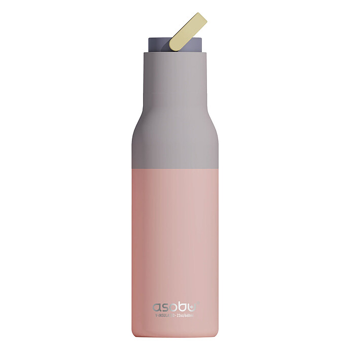 Gourde Isotherme Metro Pastel Peach - 650 ml  Asobu