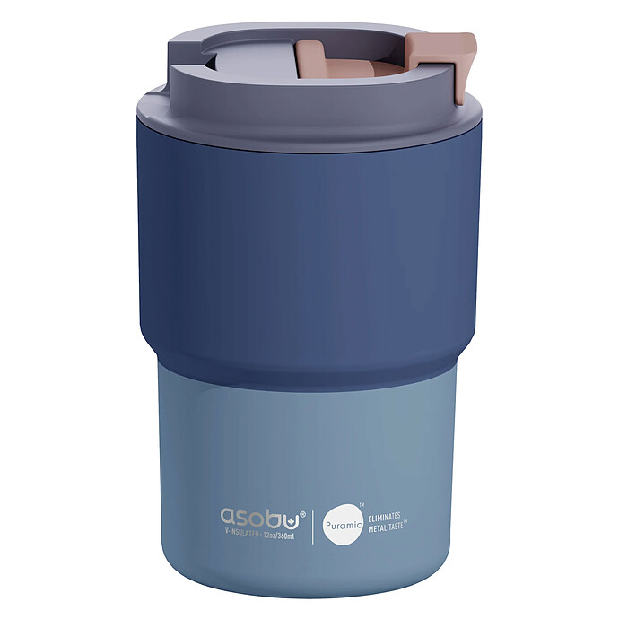 Tasse Isotherme Coffee Express Pastel Blue - 355 ml Asobu