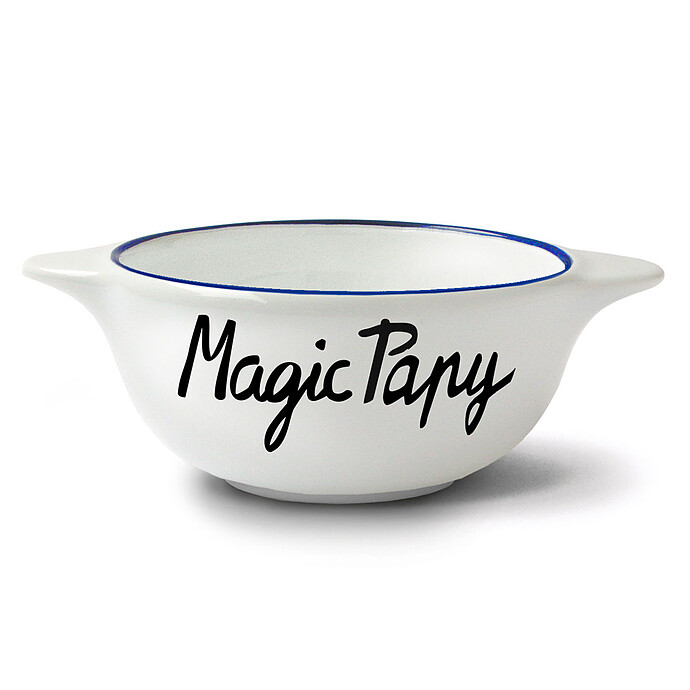 Bol La Famille S'Éclate - Magic Papy Pied de Poule