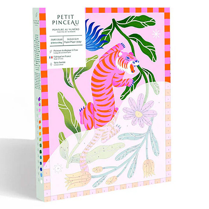 Petit Pinceau - Tigre Fleuri La Petite Epicerie