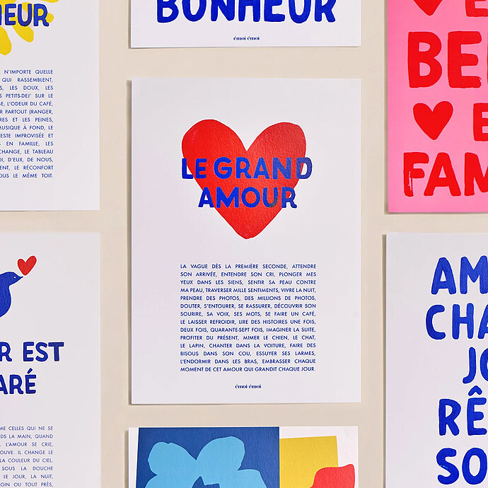 Avis Affiche - Le Grand Amour