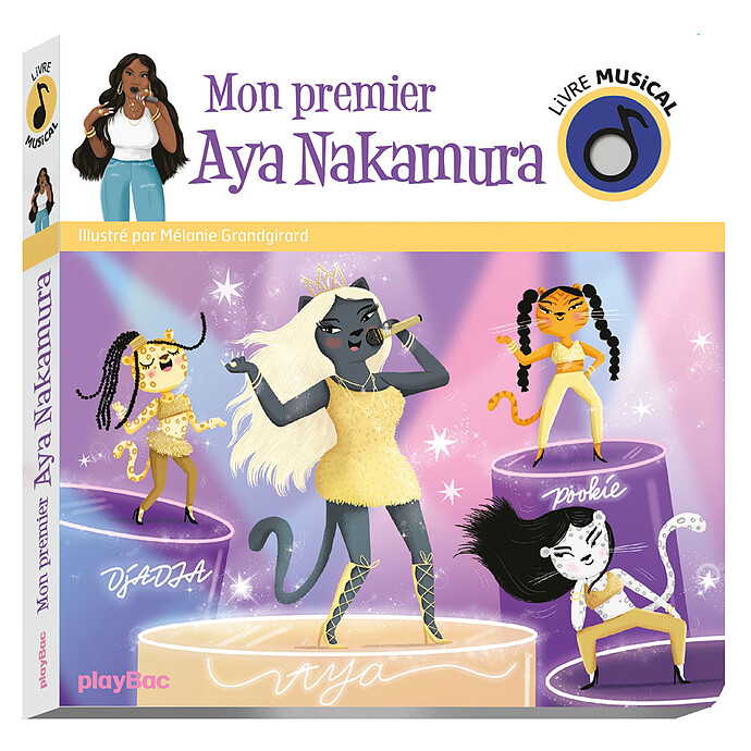 Livre Musical Mon Premier Aya Nakamura playBac