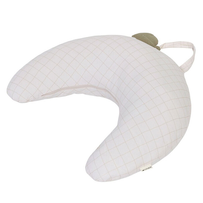 Coussin de Maternité et d'Allaitement Nomade Mini Moon - Grid Candide