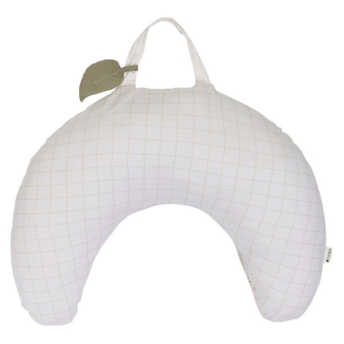 Coussin de Maternité et d'Allaitement Nomade Mini Moon - Grid Candide