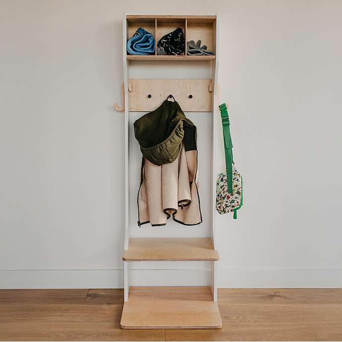 Achat Porte-manteau - Blanc