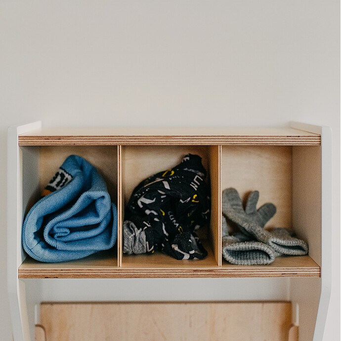 Porte-manteau - Blanc pas cher