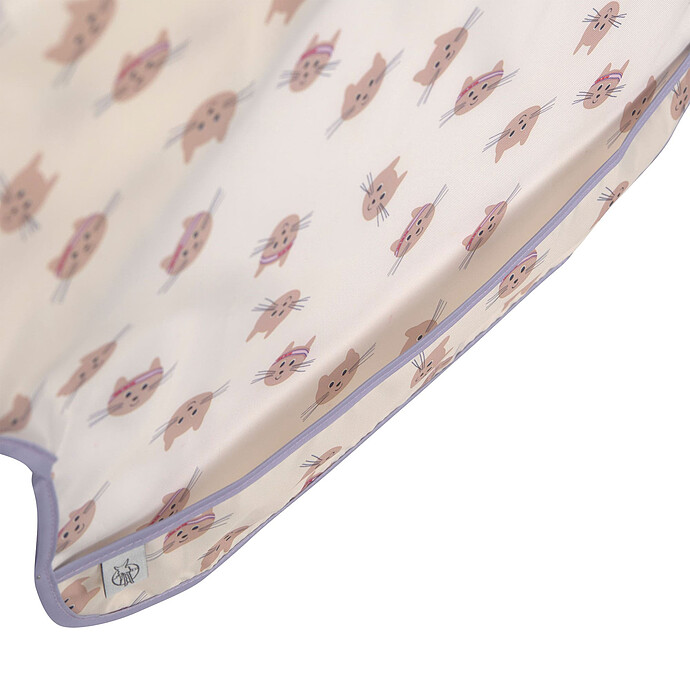 Achat Lot de 2 Bavoirs à Manches Longues Tiny Team Chat - 6/24 Mois 