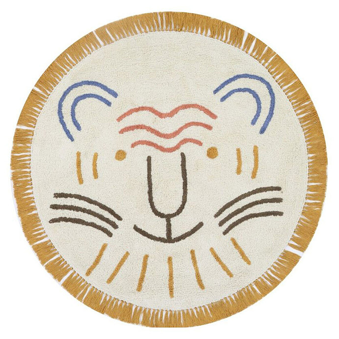Tapis Lion Leo - Ø 100 cm Tapis Petit