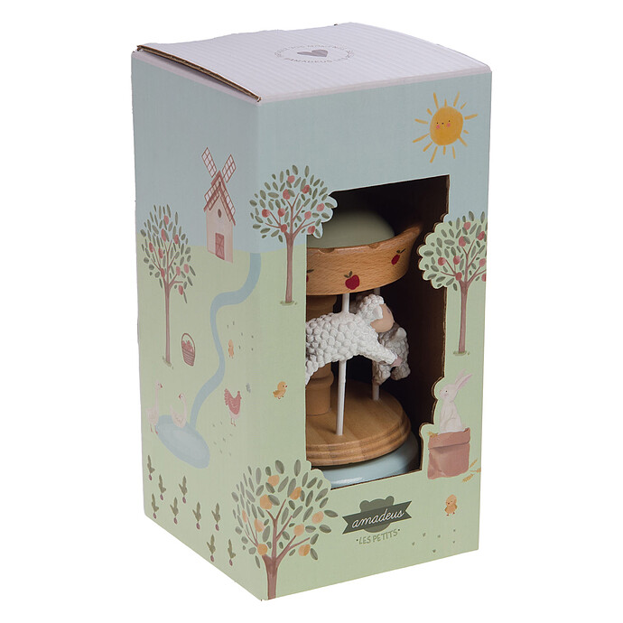 Boîte à Musique Carrousel Louison à la Ferme Amadeus