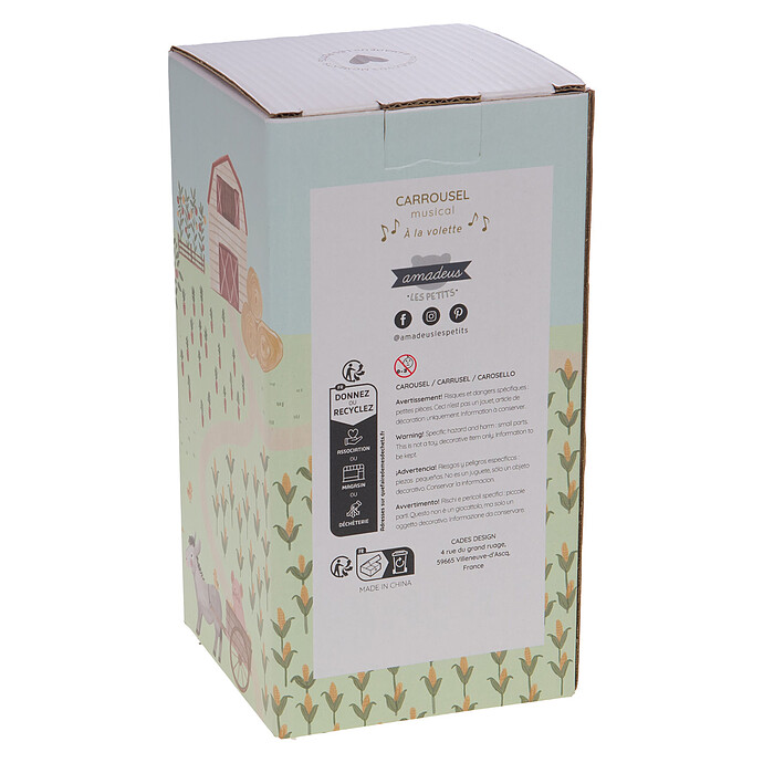 Avis Boîte à Musique Carrousel Louison à la Ferme
