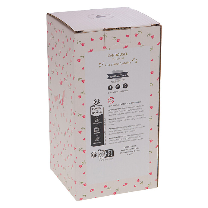 Avis Boîte à Musique Carrousel Coeur