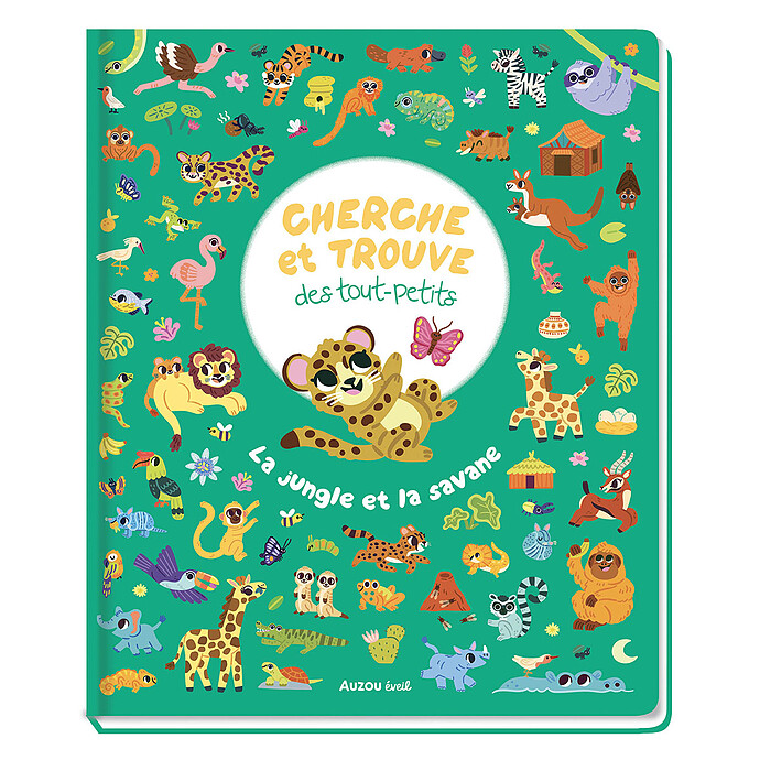 Cherche et Trouve des Tout-petits - La Jungle et la Savane Auzou