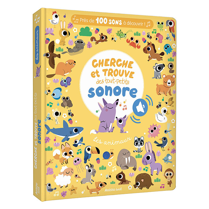 Cherche et Trouve des Tout-petits Sonore - Les Animaux Auzou
