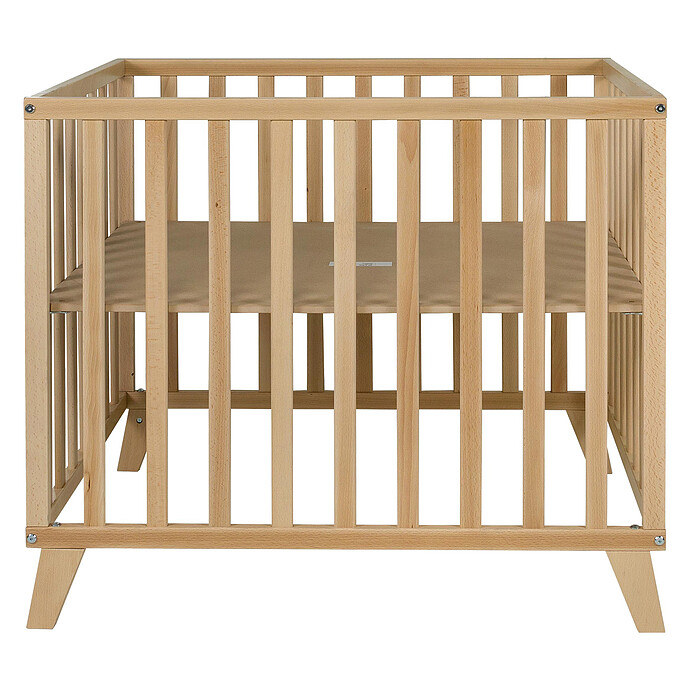 Parc Bébé Alix Réglable - Naturel Quax