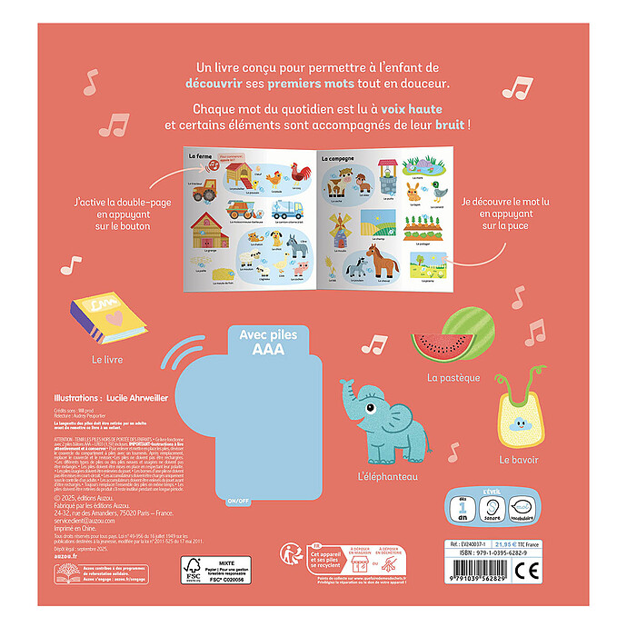 Avis Mes 500 Premiers Mots Sonores 