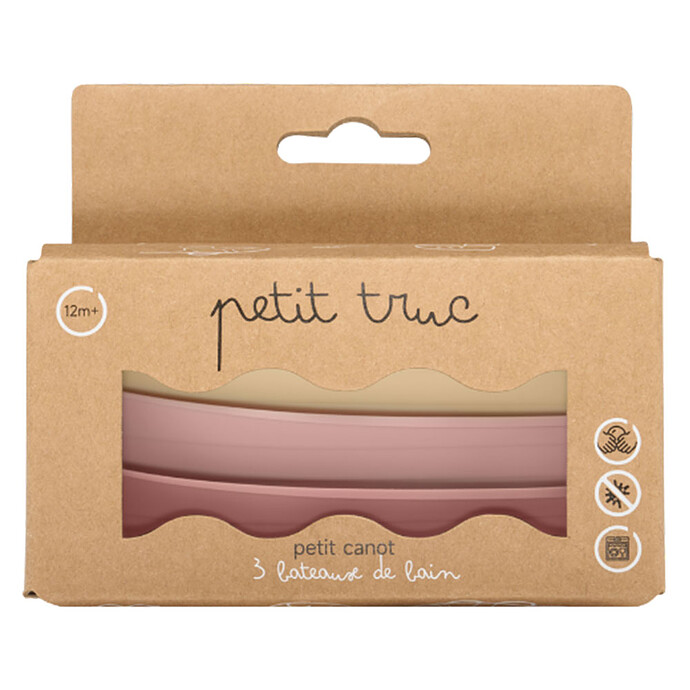 Avis Lot de 3 Bateaux de Bain Petit Canot - Sand