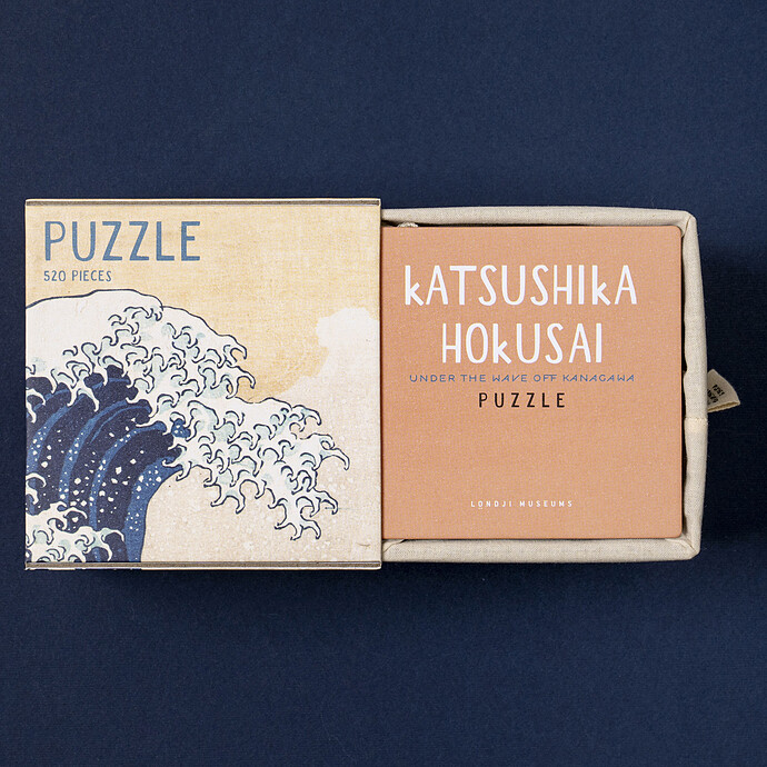 Achat Puzzle Caixa Cub 520 Pièces - Hokusai La Vague