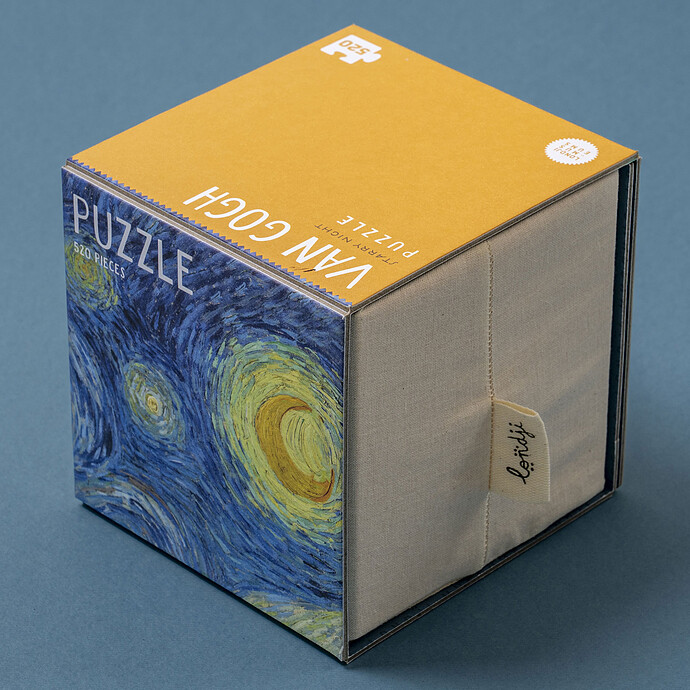 Puzzle Caixa Cub 520 Pièces - Van Gogh La Nuit Etoilée pas cher