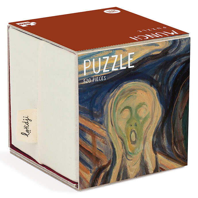 Puzzle Caixa Cub 520 Pièces - Munch Le Cri Londji