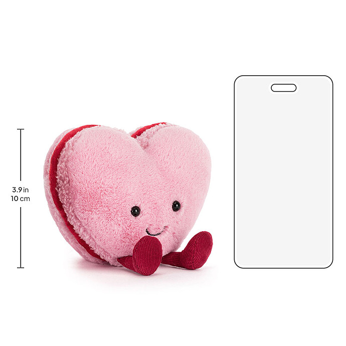 Amuseables Colette Heart Macaron pas cher