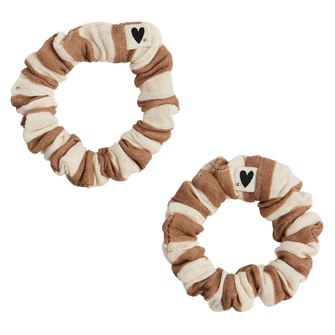 Lot de 2 Mini Chouchous - Grandes Rayures Atelier Wagram