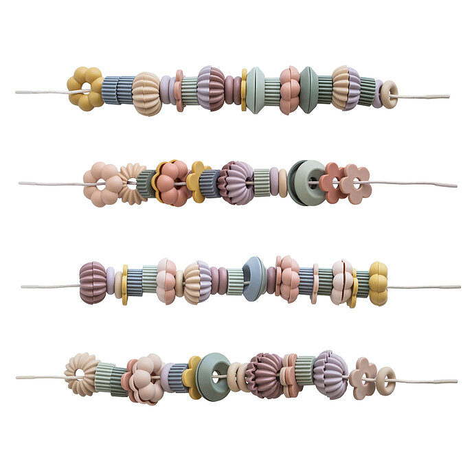 Jeu de Laçage de Perles mushie