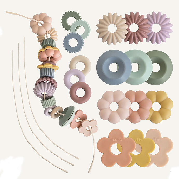 Jeu de Laçage de Perles mushie