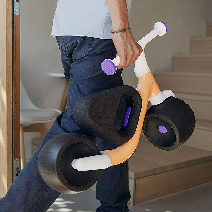 Draisienne WOW Auto-équilibrante - Pop Peach pas cher