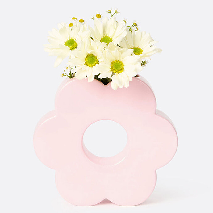 Vase Fleur Rose DOIY