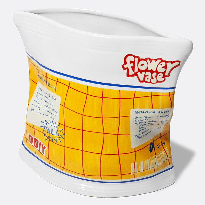 Achat Vase Corner Shop Paquet de Chips