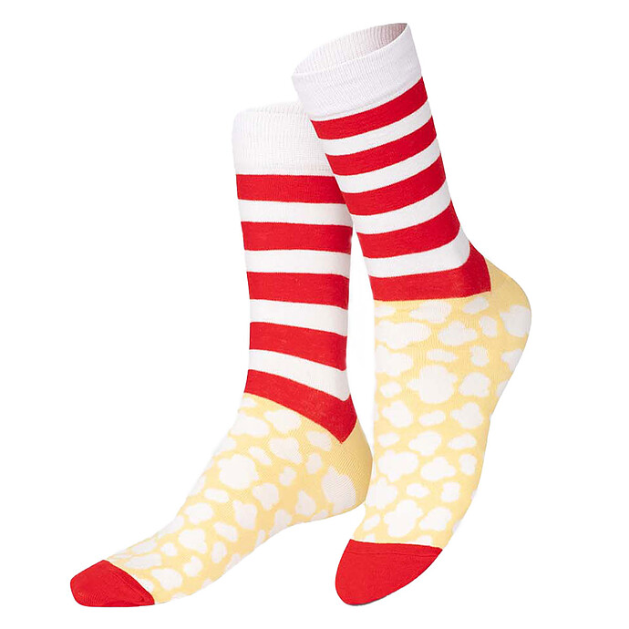 Chaussettes Adulte Popcorn - 36/45 EAT MY SOCKS