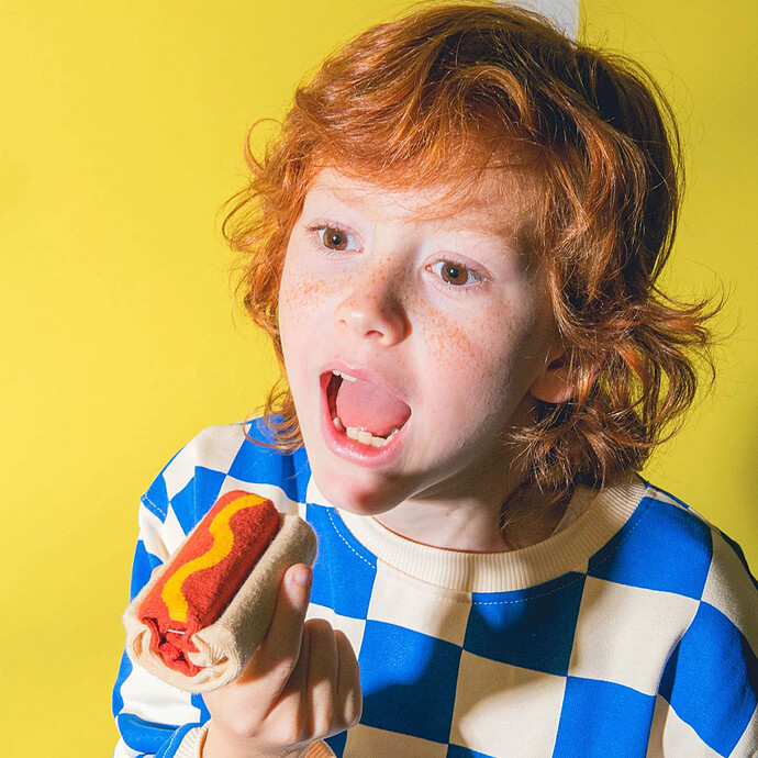 Avis Chaussettes Enfant Hot Dog - 28/35