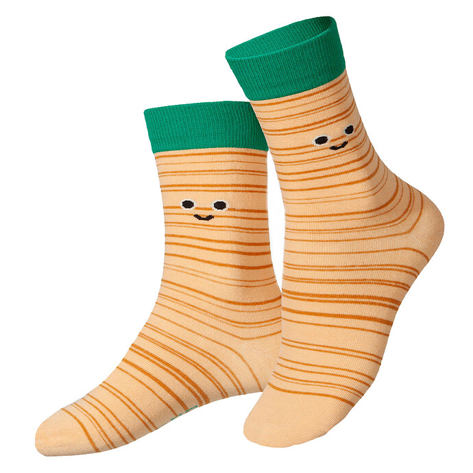 Chaussettes Enfant Bon Croissant - 28/35 EAT MY SOCKS