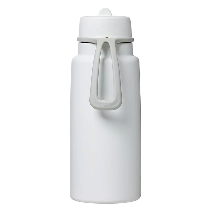 Avis Gourde Isotherme avec Paille Flip Top White Out - 1 l