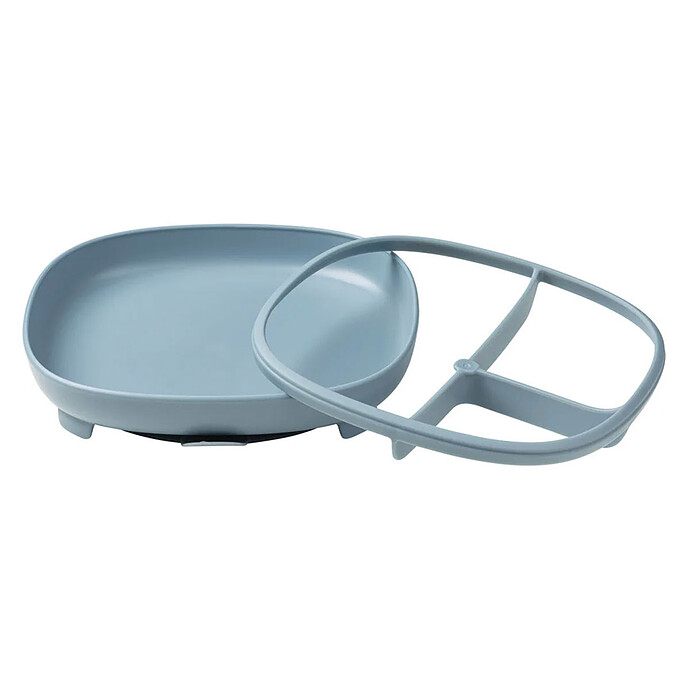Assiette Compartimentée à Ventouse 2-en-1 - Ocean b.box for kids