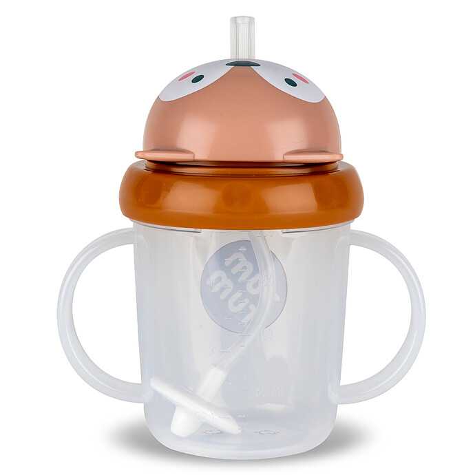 Tasse Anti-fuites et Paille Lestée Renard V3 - 200 ml TUM TUM